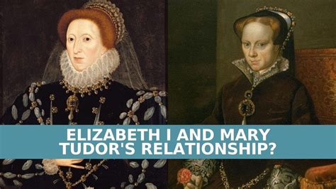 mary 1 and elizabeth relationship.